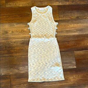 Side detail knit dress NWOT